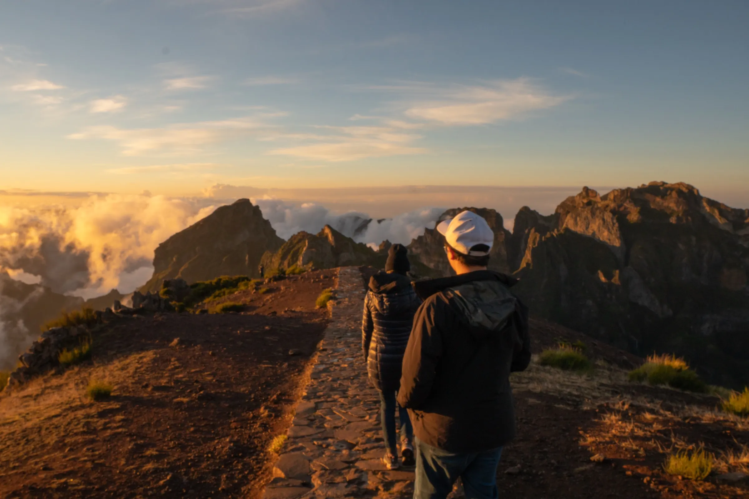 Pico do Arieiro, guests above the clouds